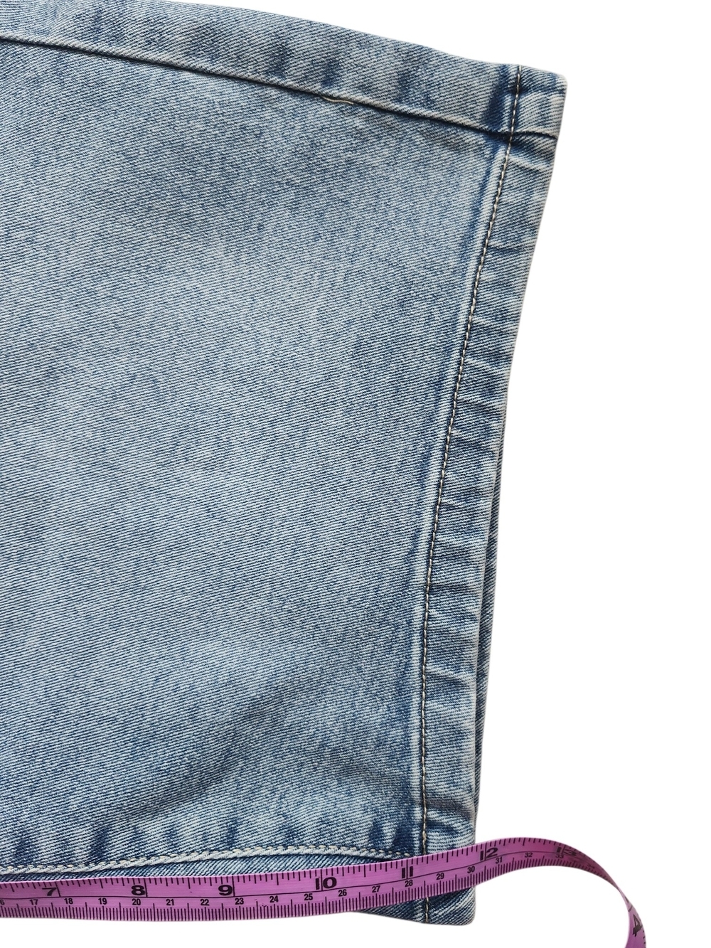 Love & Liberty Denim Jorts | Light Wash Bermuda Jean Shorts Size 5 - Picture 6 of 6